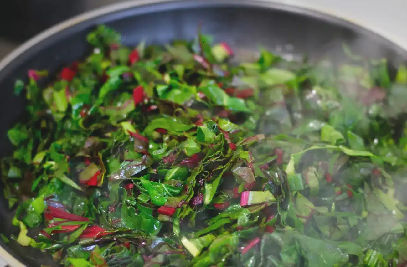 recepti s blitvom blitva lešo blitva na tavi